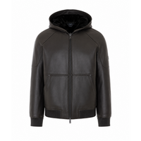Moose Knuckles Moose Knuckles Men Neo Leather Hood Jacket