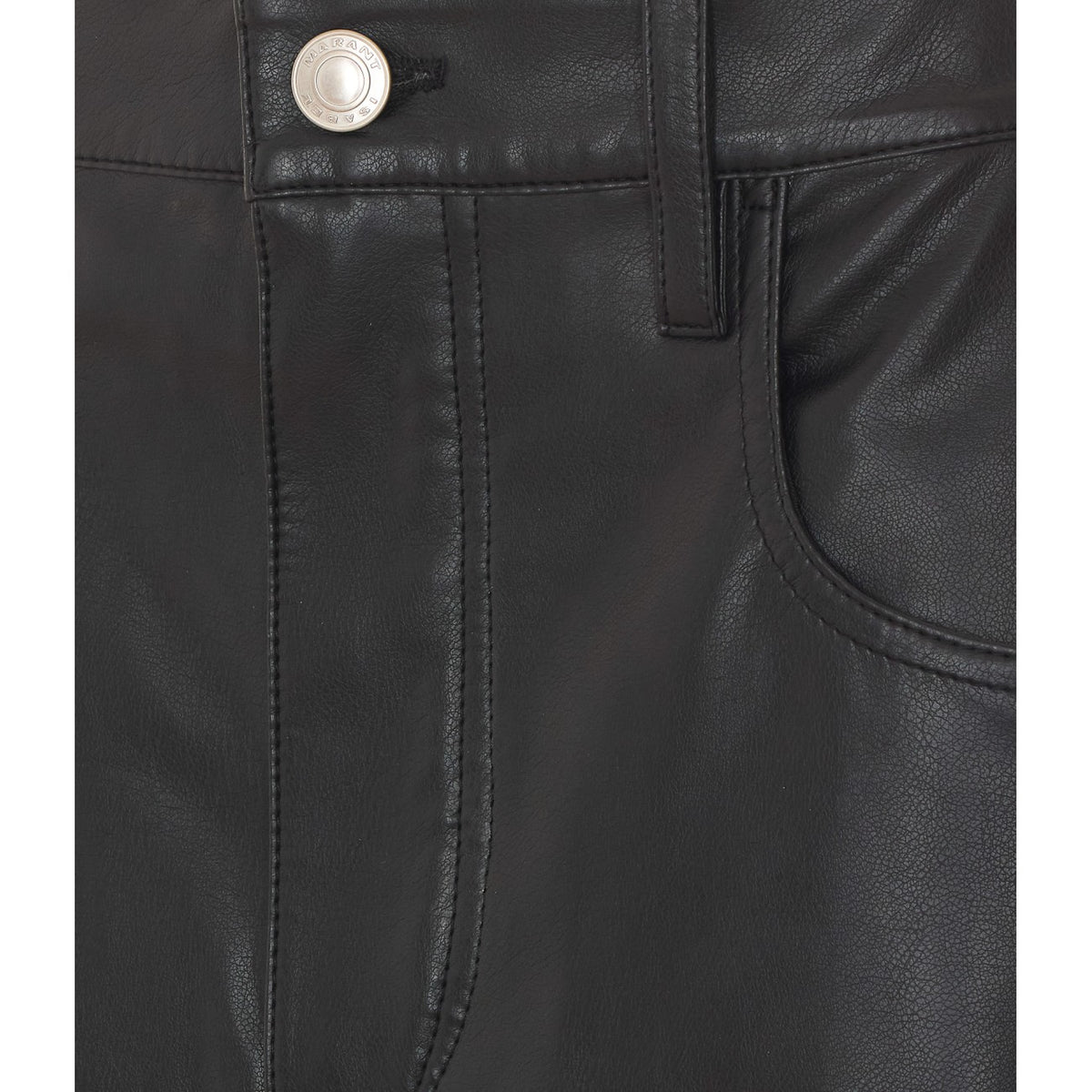 Isabel Marant Etoile Women Nilauria Leather Effect Skirt
