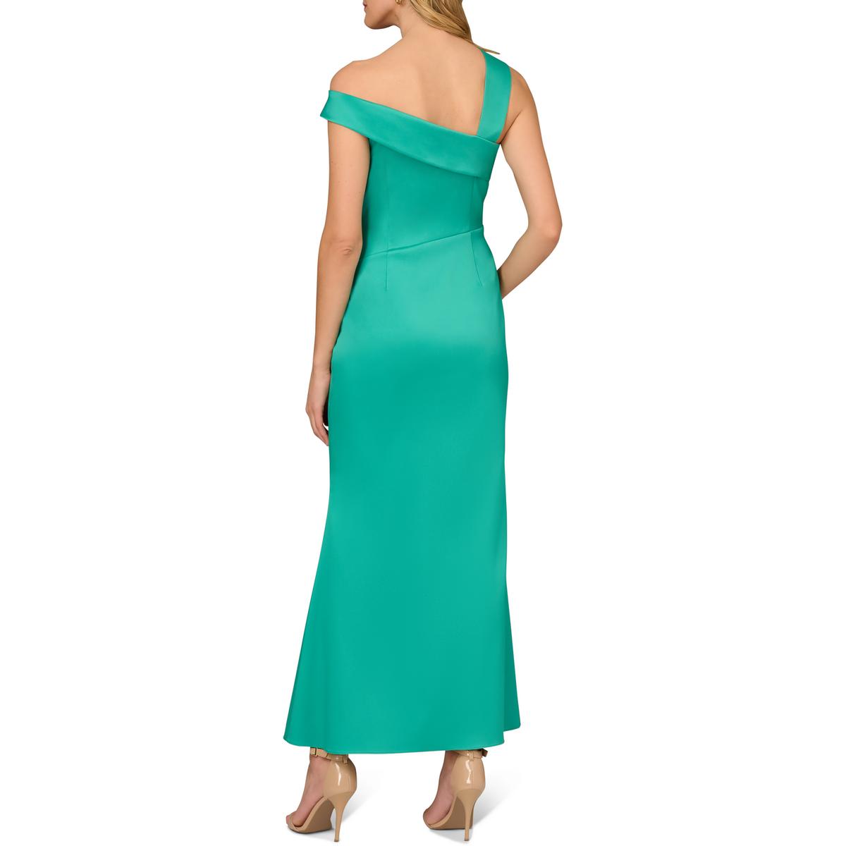 Womens One Shoulder Long Evening Dress