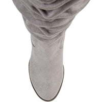 Aneil Womens Faux Suede Knee-High Boots
