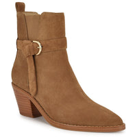 Womens Buckle Ankle Boots