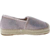 Samara Womens Rhinestone Slip On Espadrilles