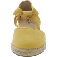 Kascade Womens Canvas Strappy Espadrilles