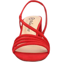 Zariah Womens Leather Slip On Dress Sandals