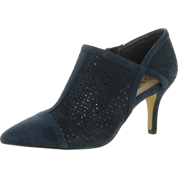 Tiana Womens Suede Ankle Booties