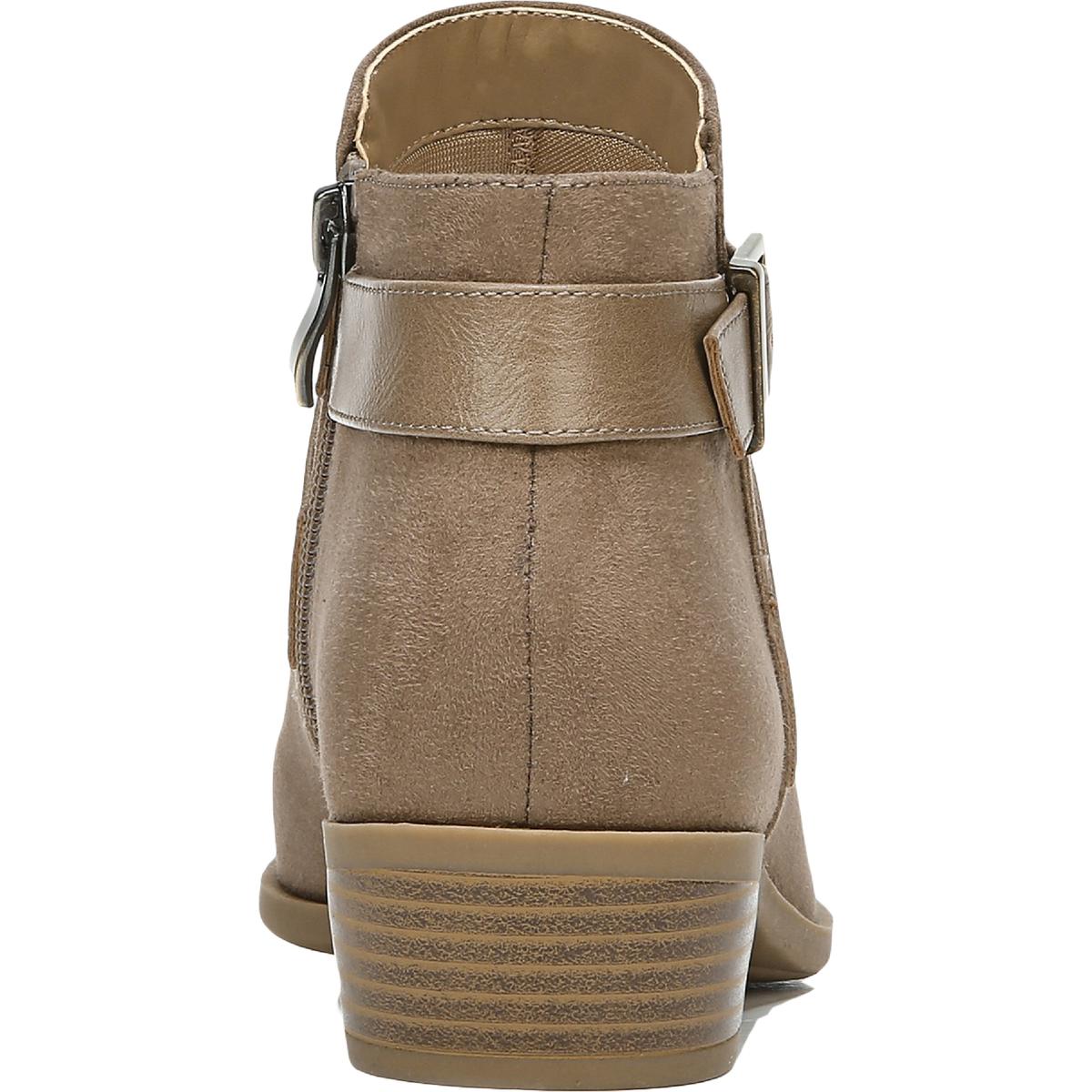 Payton Womens Faux Leather Chelsea Boots