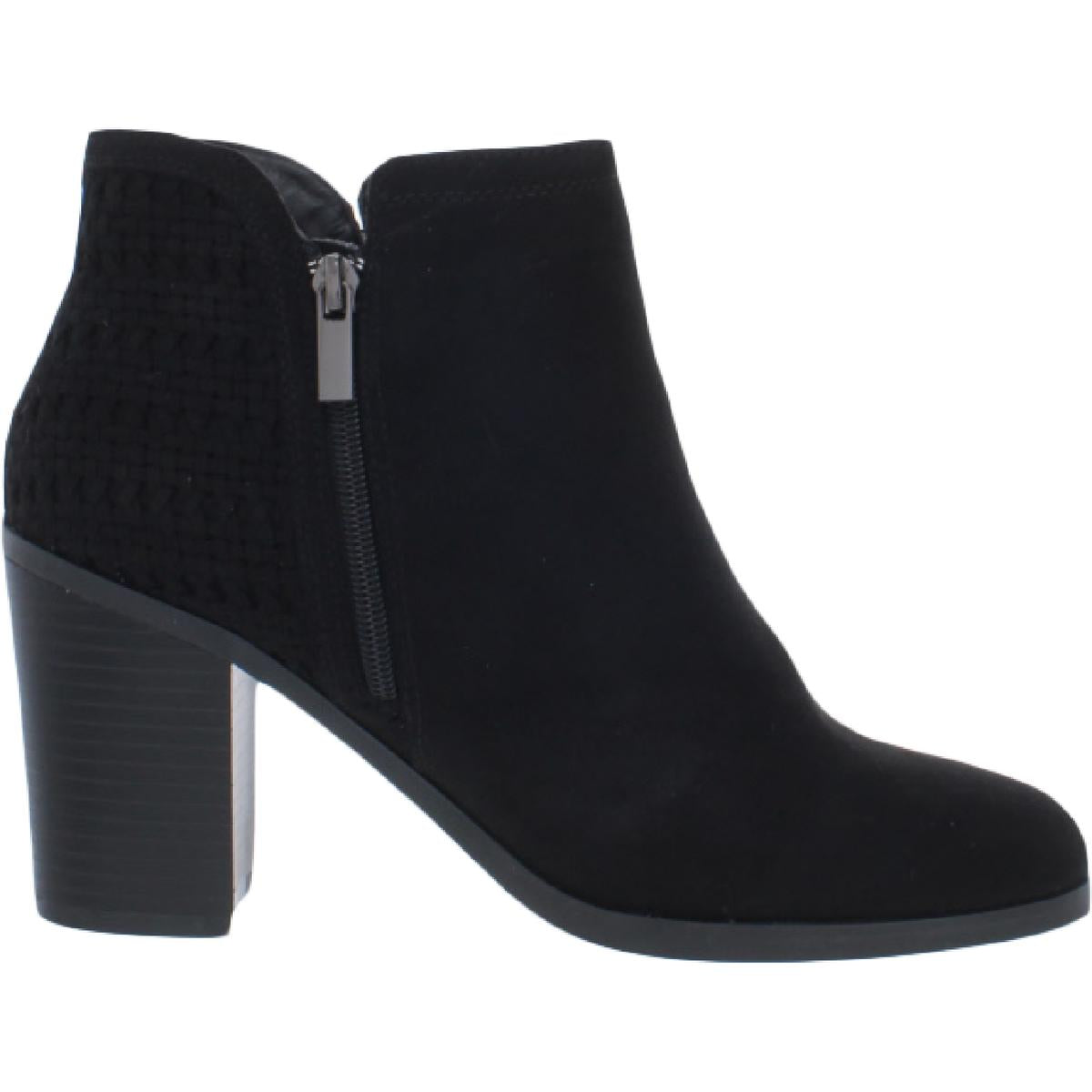 JESSICA Womens Padded Insole Block Heel Booties