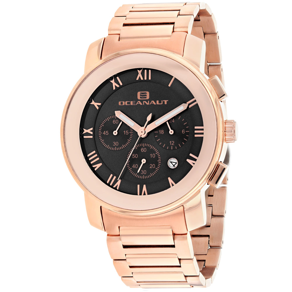 Oceanaut Men's Riviera Black Dial Watch - OC0333 Black