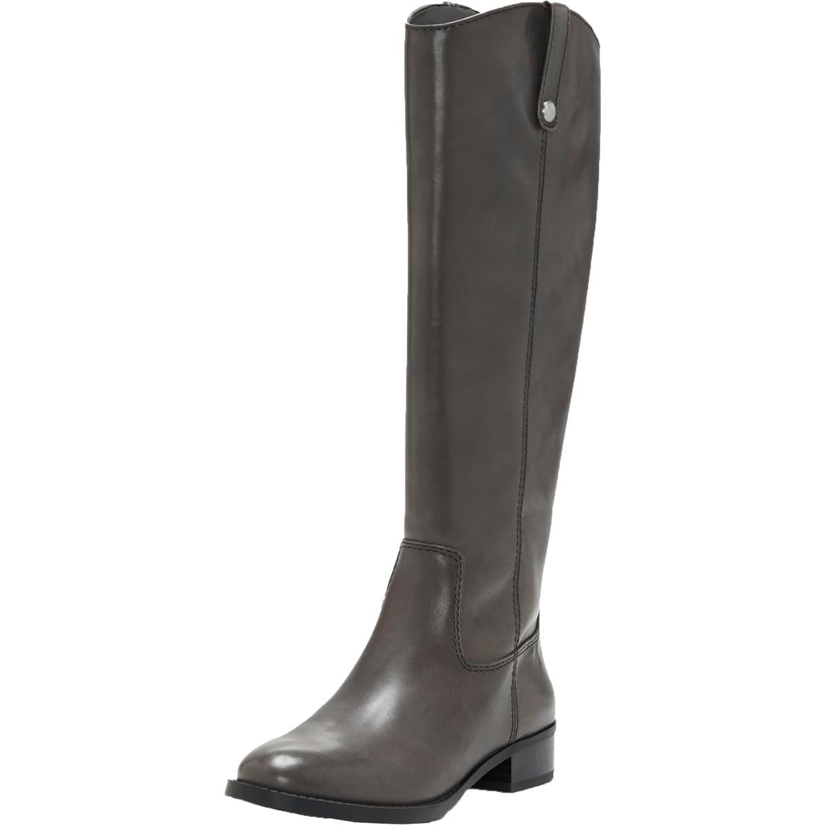 INC Womens Fawne Leather Knee-High Riding Boots