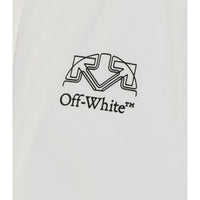 Off White Men Offline Half Arrow Bowling Shirt