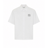 Off White Men Offline Half Arrow Bowling Shirt