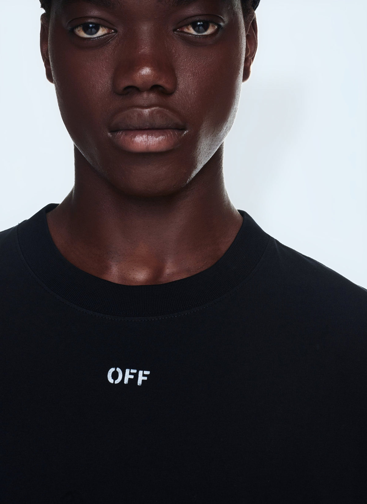 Off White Men Off Stamp Skate T-Shirt