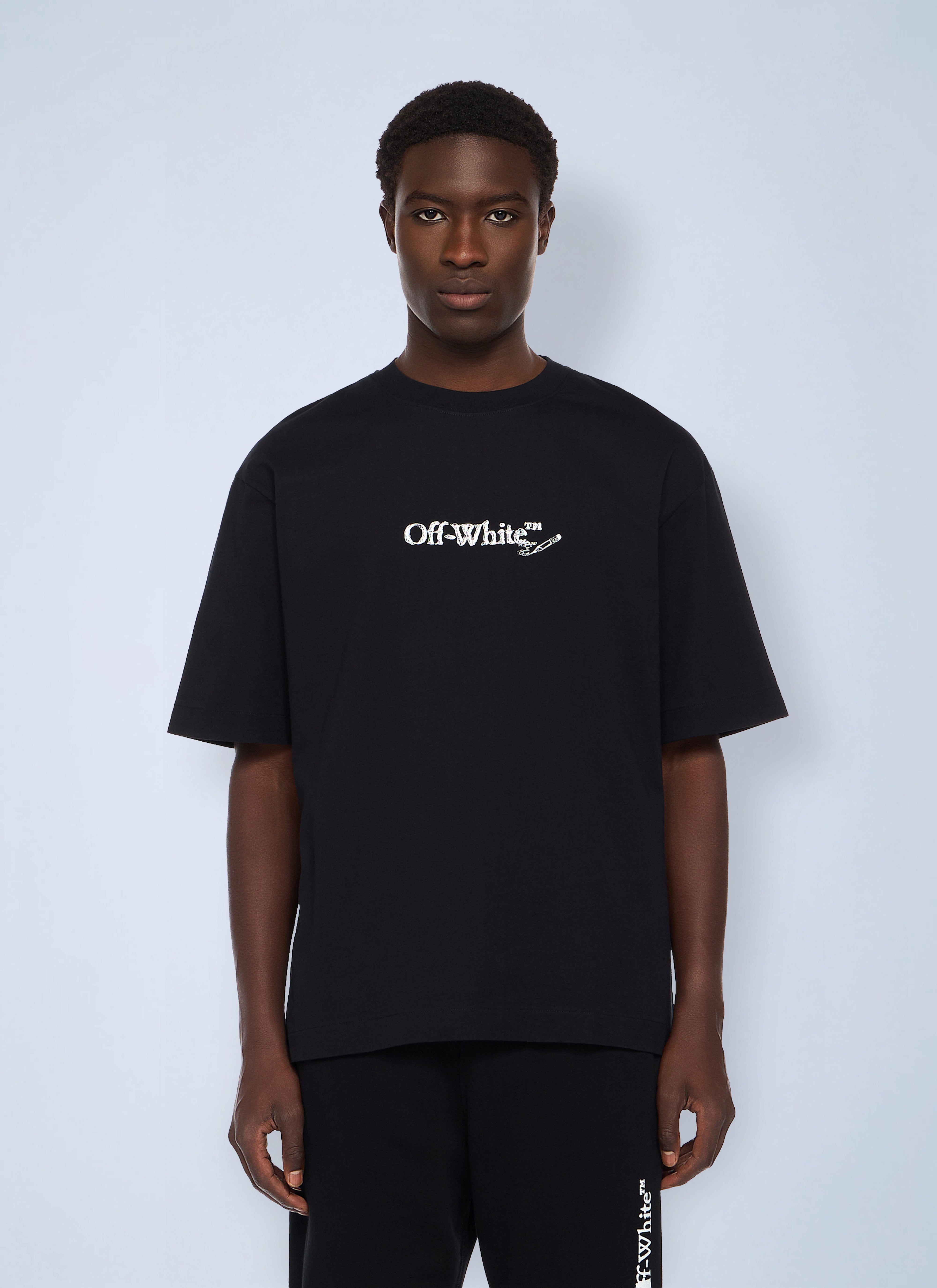 Off-White Men Scribble Arrow Skate Logo T-Shirt – Bluefly