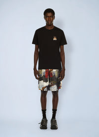 Off-White Men Building Arrow Slim Logo T-Shirt