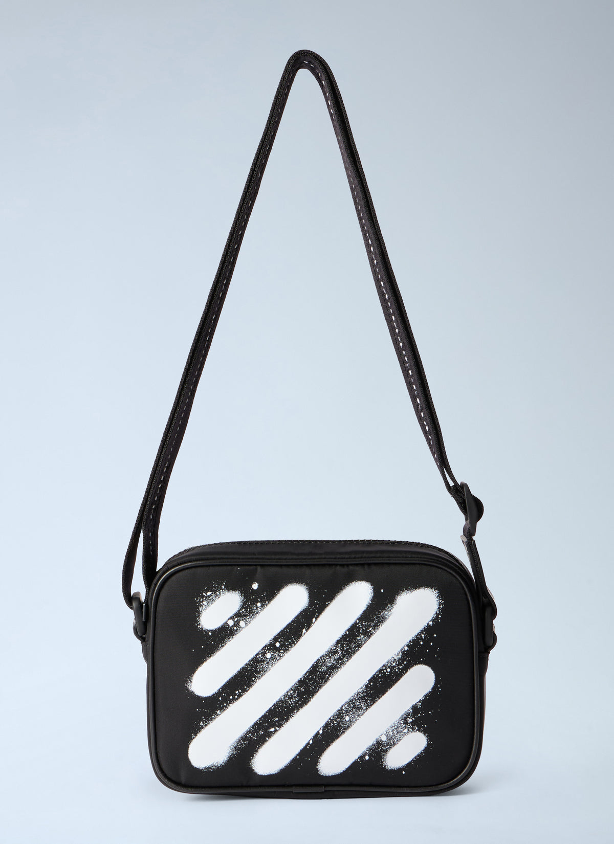 Off-White Men Diagonal Spray Camera Bag