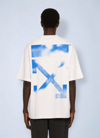 Off-White Men Stencil Arrow Skate Logo T-Shirt