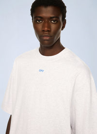 Off-White Men Stencil Arrow Skate Logo T-Shirt