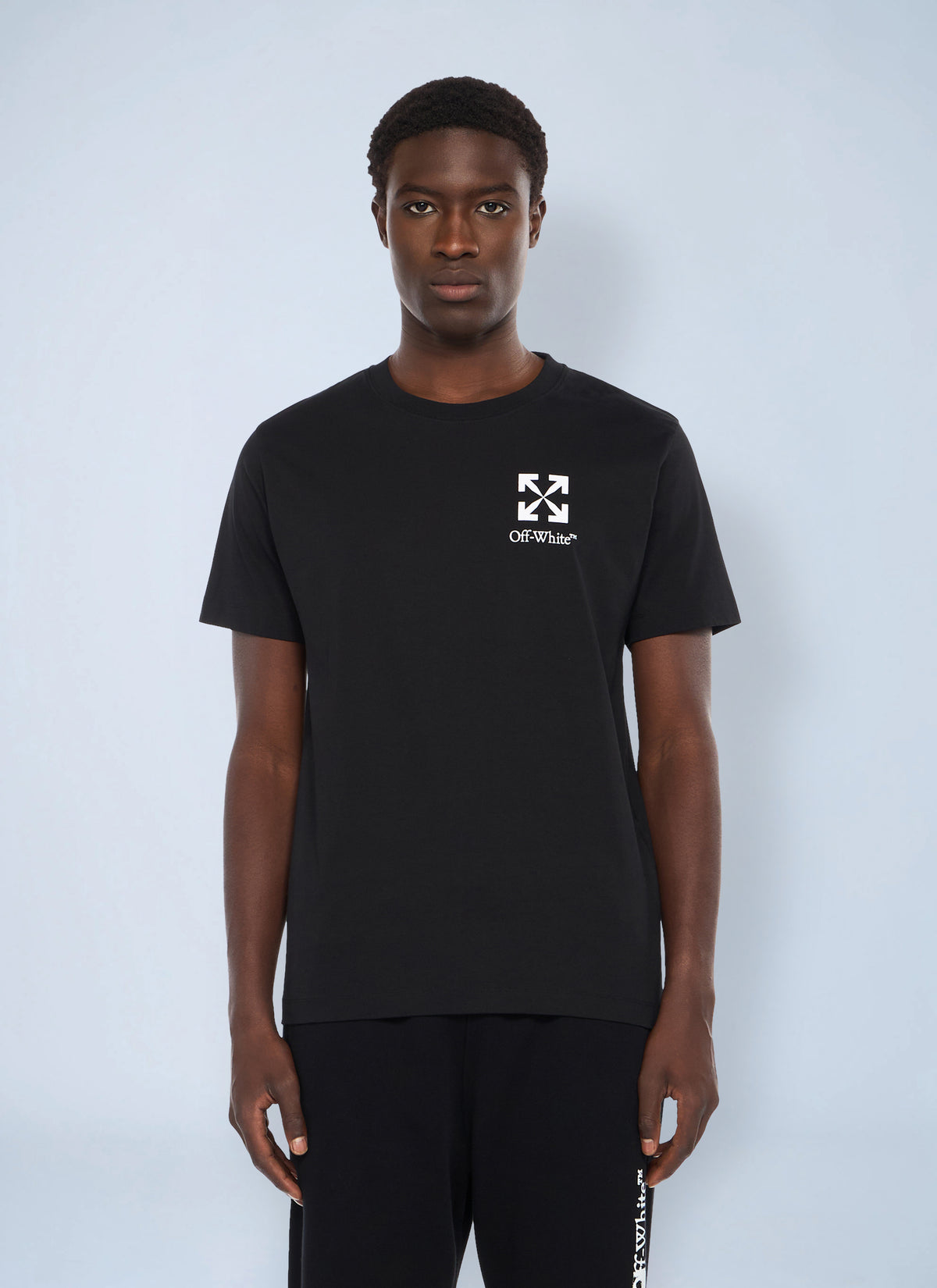 Off-White Men Small Arrow Slim Logo T-Shirt