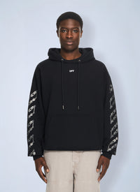 Off-White Men Chain Arrow Diagonal Skate Hoodie