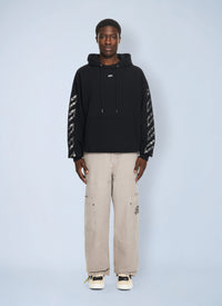 Off-White Men Chain Arrow Diagonal Skate Hoodie
