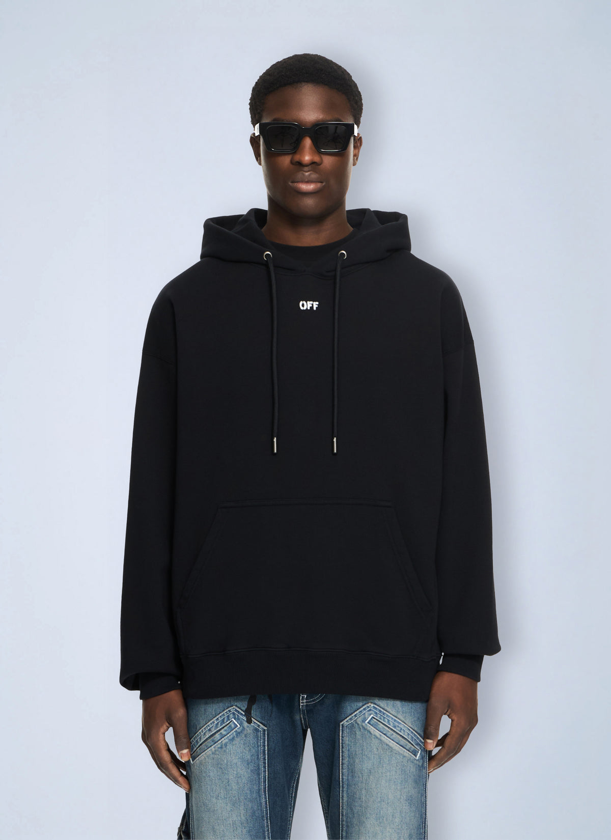 Off-White Men 3D Spray Arrow Skate Hoodie