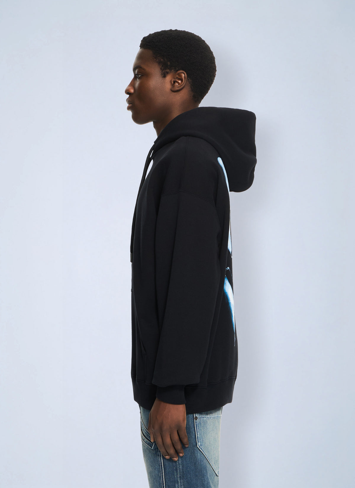 Off-White Men 3D Spray Arrow Skate Hoodie