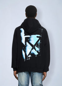 Off-White Men 3D Spray Arrow Skate Hoodie