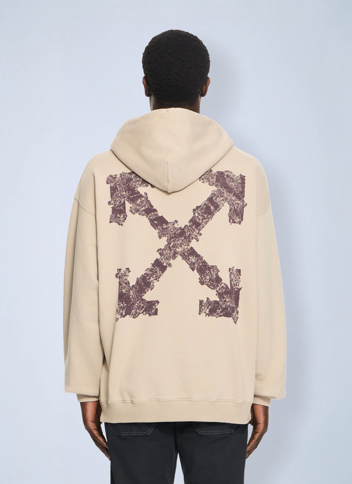 Off-White Men Heraldic Arrow Skate Hoodie