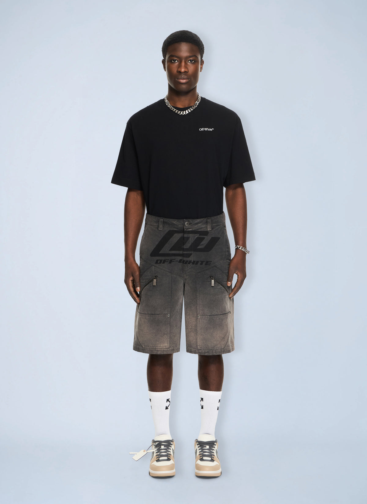 Off-White Men Owr Grad Cot Carpenter Short