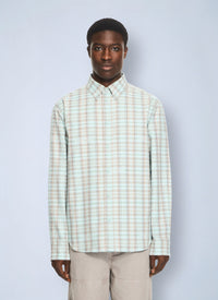 Off-White Off-White Men Marker Check Flannel Regular Shirt