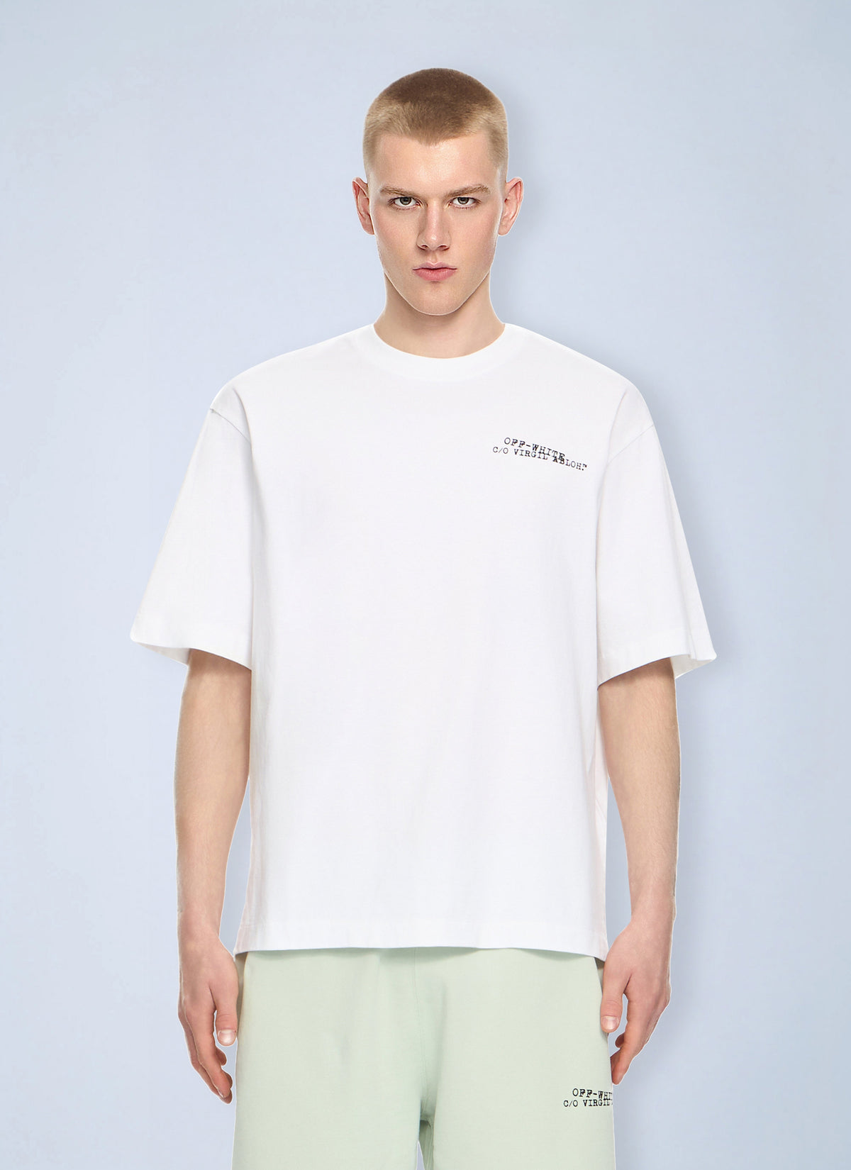 Off-White Men Type Arrow Skate T-Shirt
