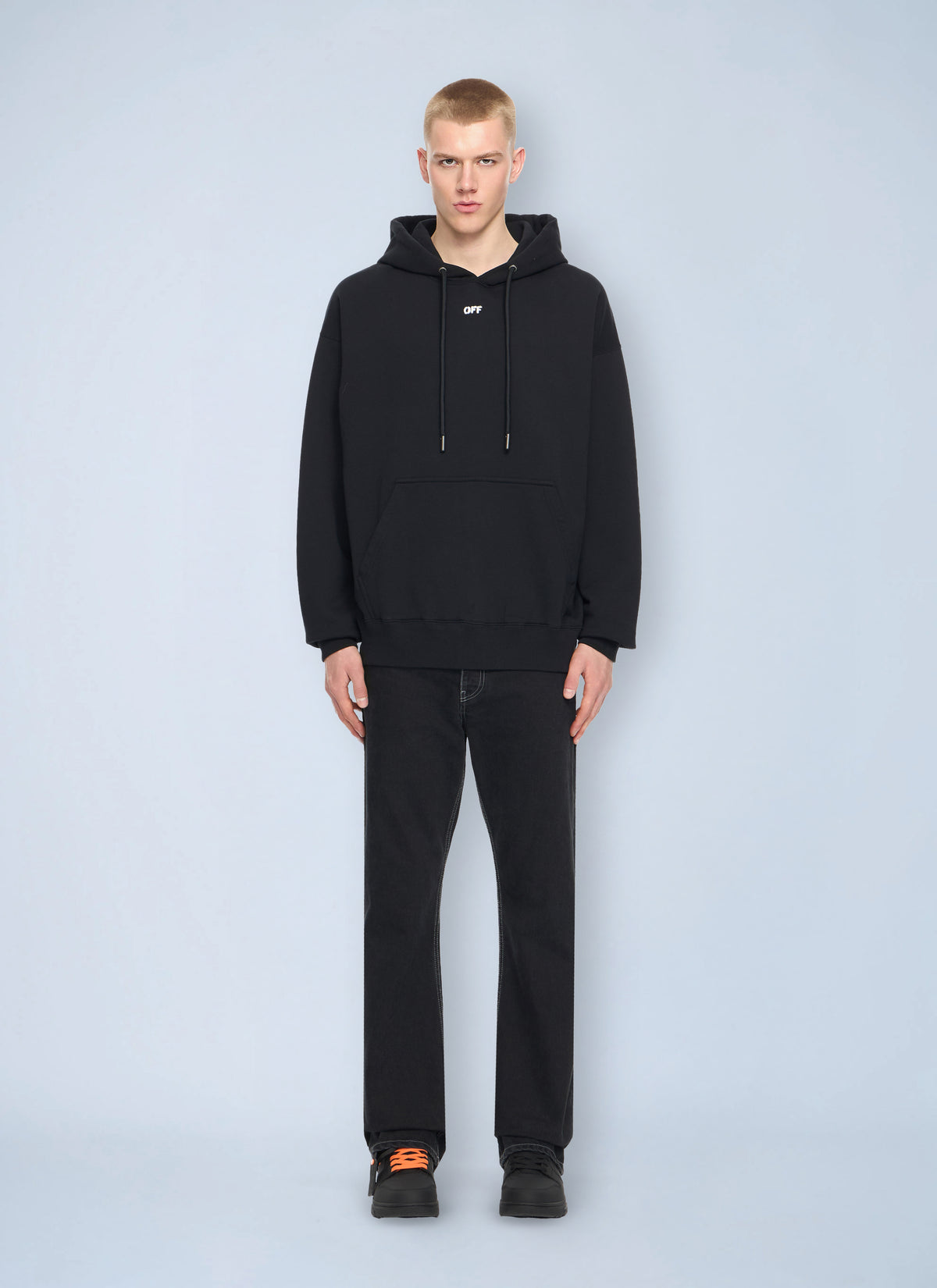 Off-White Men Paint Arrow Skate Hoodie