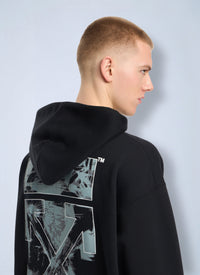 Off-White Men Paint Arrow Skate Hoodie