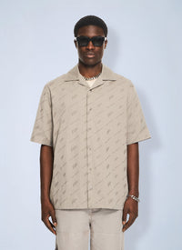 Off-White Men Owr Cotnyl Jacq Bowl Shirt