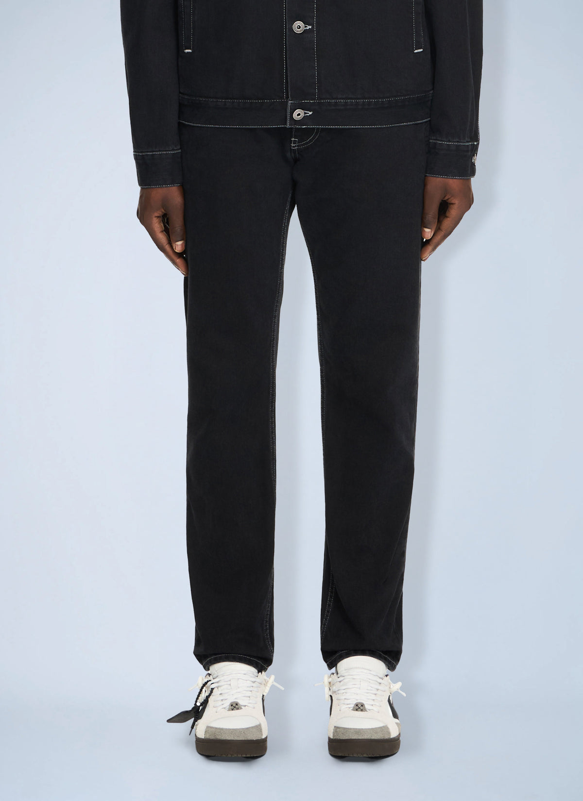 Off-White Men Half Arrow Tapered Jeans