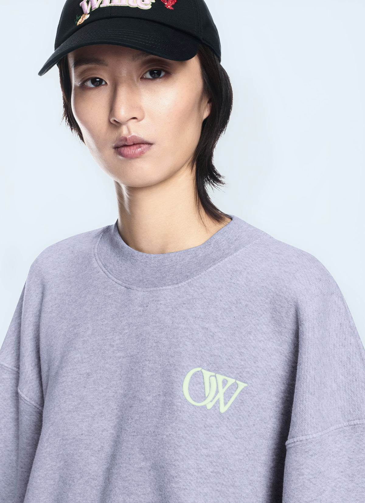 OFF WHITE Off White Women Embroidered Ow Sweatshirt