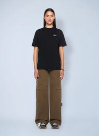 Off-White Off-White Women Arrow Glass Flower Regular Logo T-Shirt