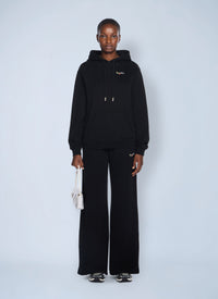 Off-White Women Arrow Glass Flower Logo Hooded Sweatshirt