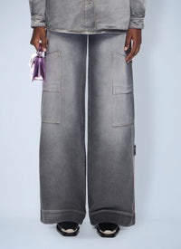Off-White Off-White Women Denim Toybox Cargo Pants