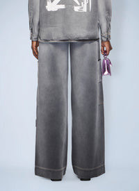Off-White Off-White Women Denim Toybox Cargo Pants