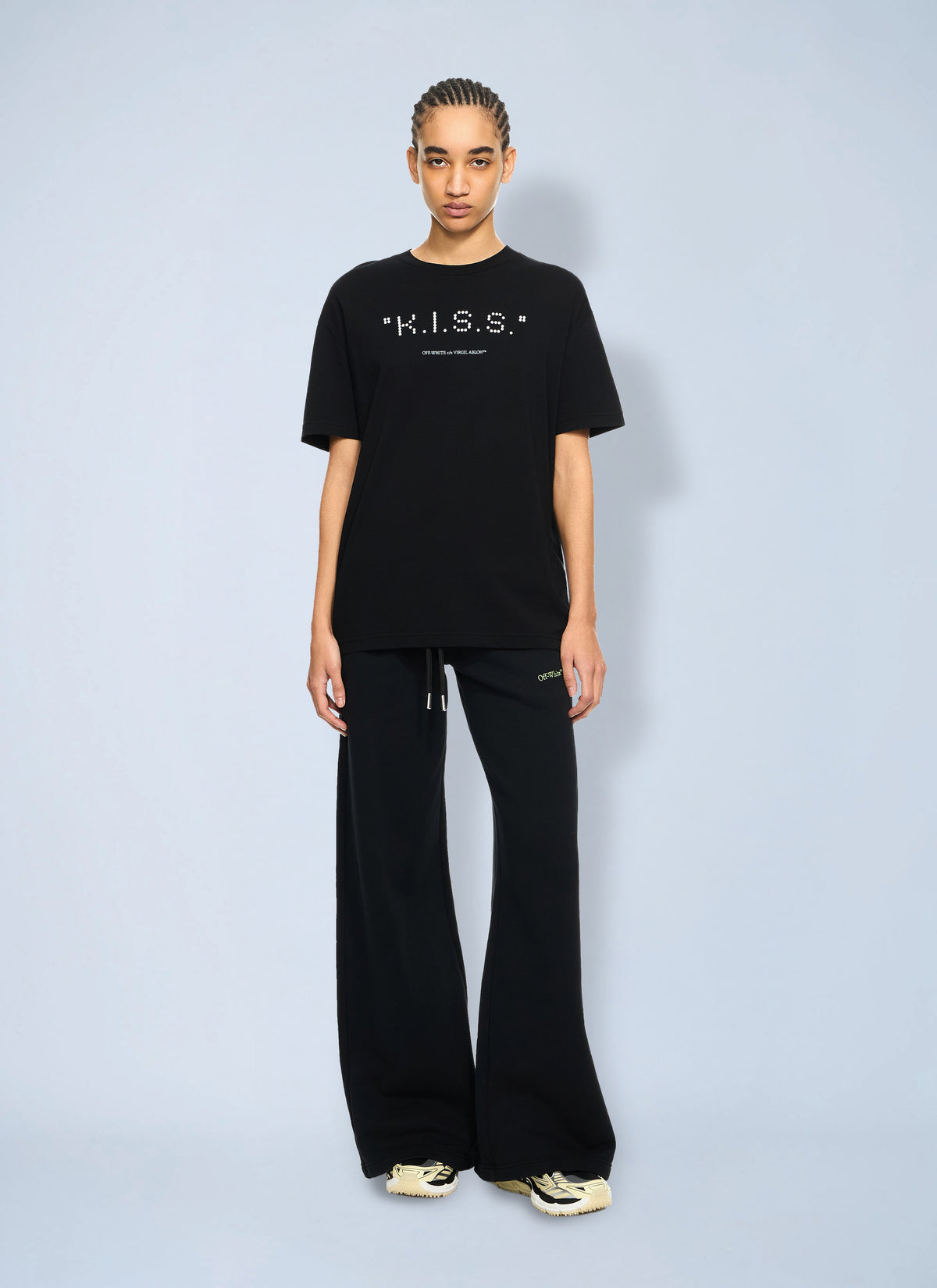 Off-White Off-White Women Kiss Quote T-Shirt