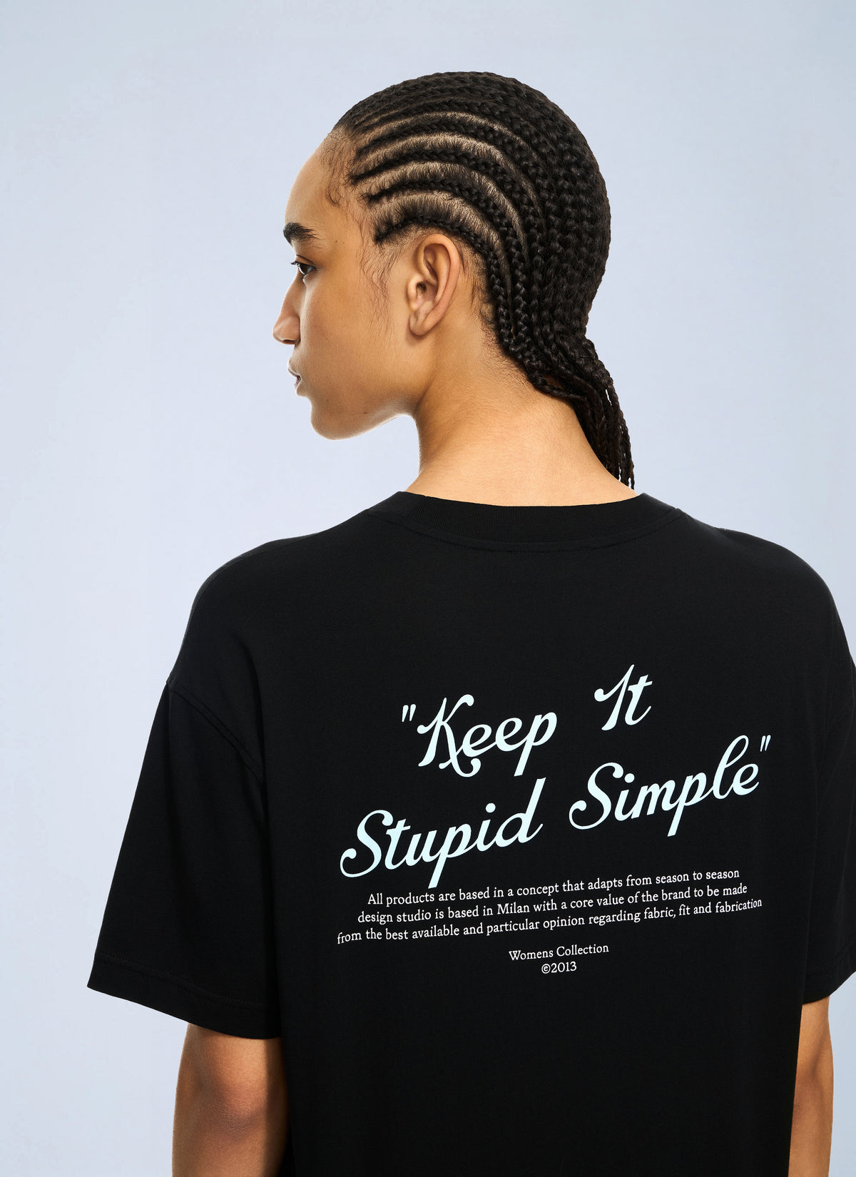 Off-White Off-White Women Kiss Quote T-Shirt