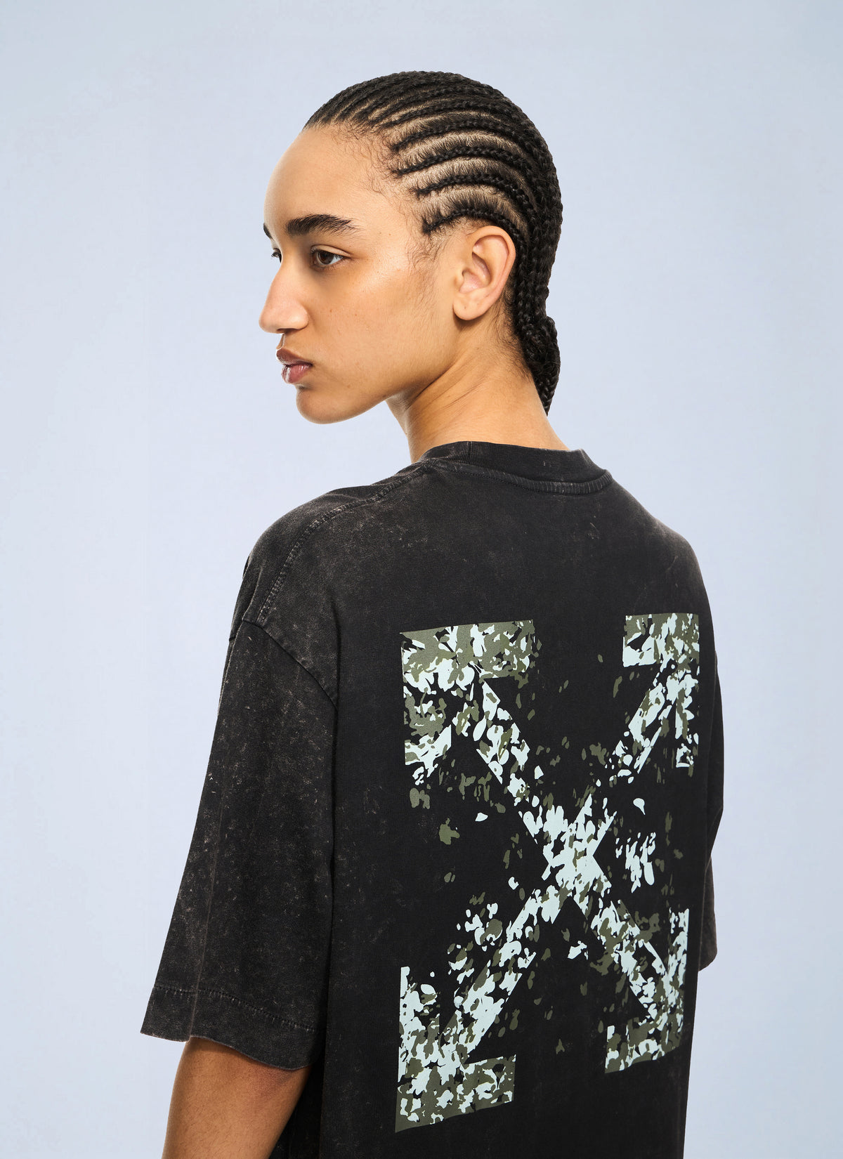 Off-White Off-White Women Arrow Confetti Skate T-Shirt