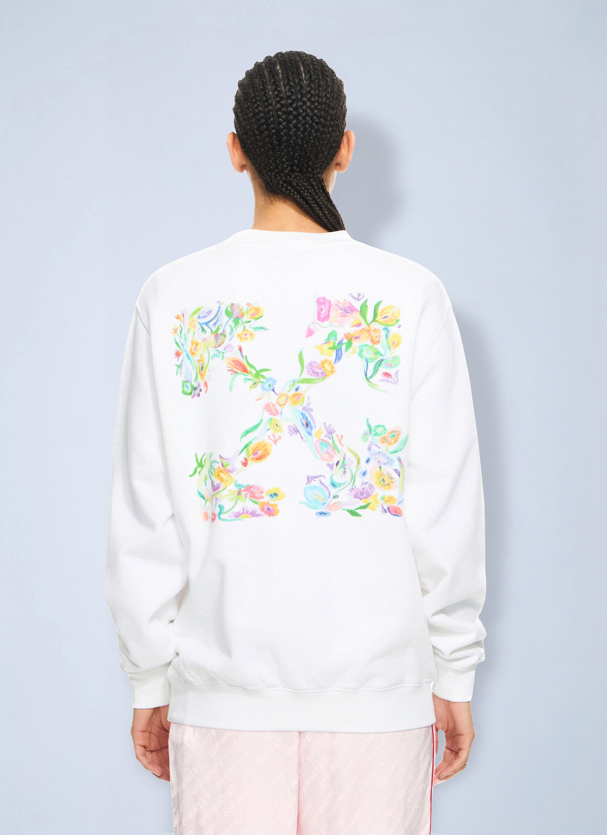 Off-White Off-White Women Arrow Glowing Flower Sweatshirt