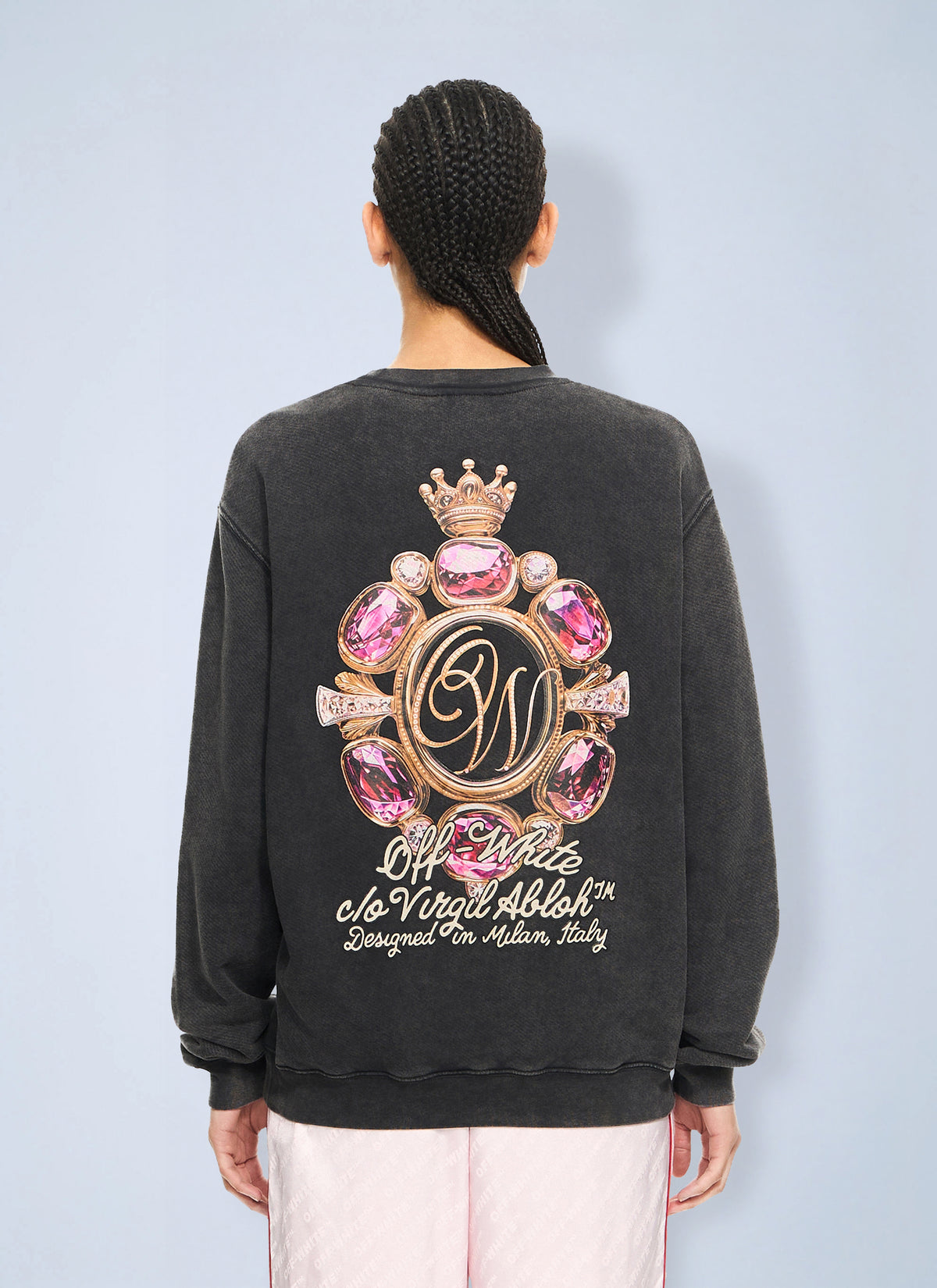 Off-White Off-White Women Royal Jewels Sweatshirt