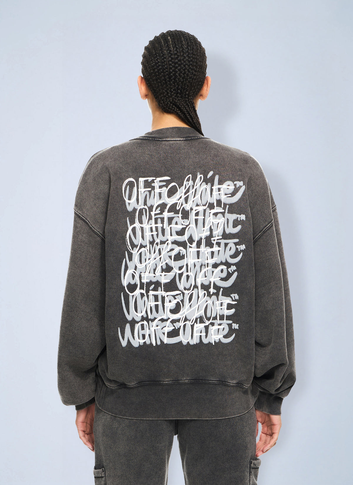 Off-White Women Off Marker Over Crew Sweatshirt