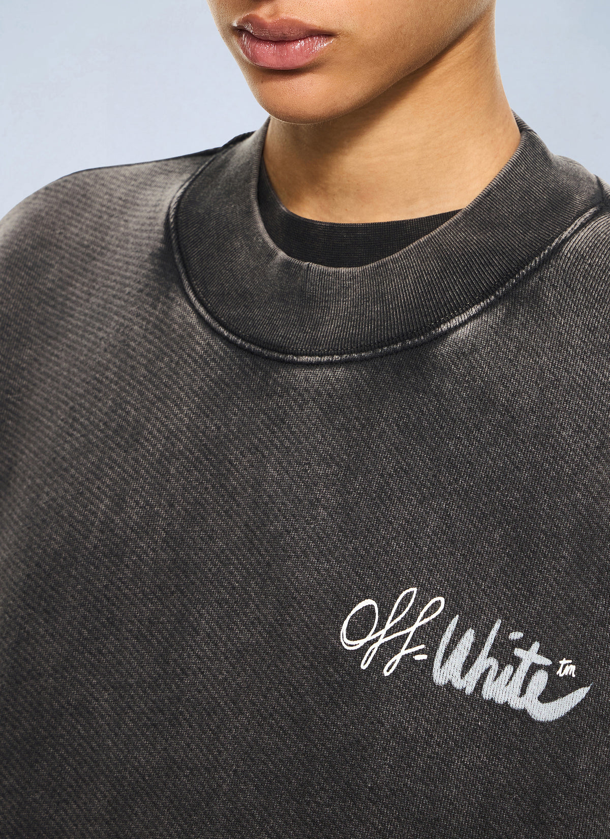 Off-White Women Off Marker Over Crew Sweatshirt