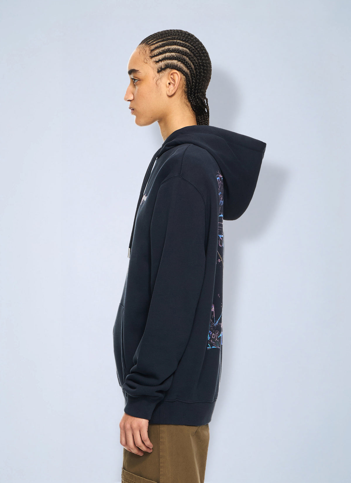Off-White Off-White Women Dripped Watercolor Arrow Hoodie