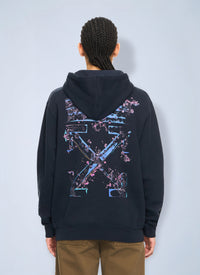 Off-White Off-White Women Dripped Watercolor Arrow Hoodie