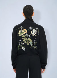 Off-White Off-White Women Arrow Leaves Zip Up Sweatshirt